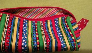 Boxed, lined pencil case